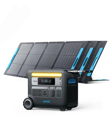 Image of Anker Solar Generator 767 (PowerHouse 2048Wh with 200W Solar Panel)
