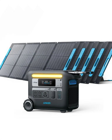 Image of Anker Solar Generator 767 (PowerHouse 2048Wh with 200W Solar Panel)
