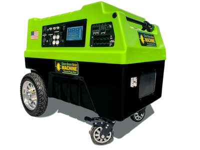 Clean Green Solar Machine  7,200w Solar Generator 12kWh Inlighten unit with 12kWh Boost attachment & Solar Panels