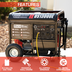 DuroStar DS13000E 13,000-Watt 500cc