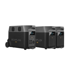 EcoFlow DELTA Pro Portable Power Station With 2X Delta Pro Extra Batteries