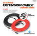 Rich Solar 10 Gauge 30 Feet Solar Extension Cable