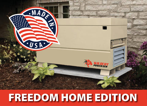 Image of WILDCAT FREEDOM 15KW HOME BACKUP GENERATOR Propane / Natural Gas