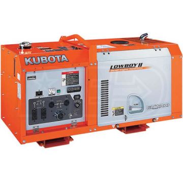 Kubota GL11000TM  11000 Watt Lowboy II Series Industrial Diesel Generator w Output Terminals