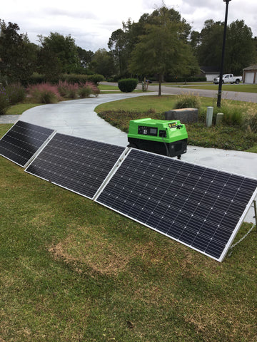 Clean Green Solar Machine  7200w Solar Generator 12kWh Inlighten unit with 12kWh Boost attachment