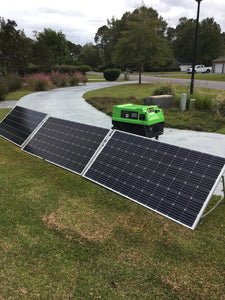 Clean Green Solar Machine 7,200w Solar Generator -12kWh Inlighten unit with Solar Panels