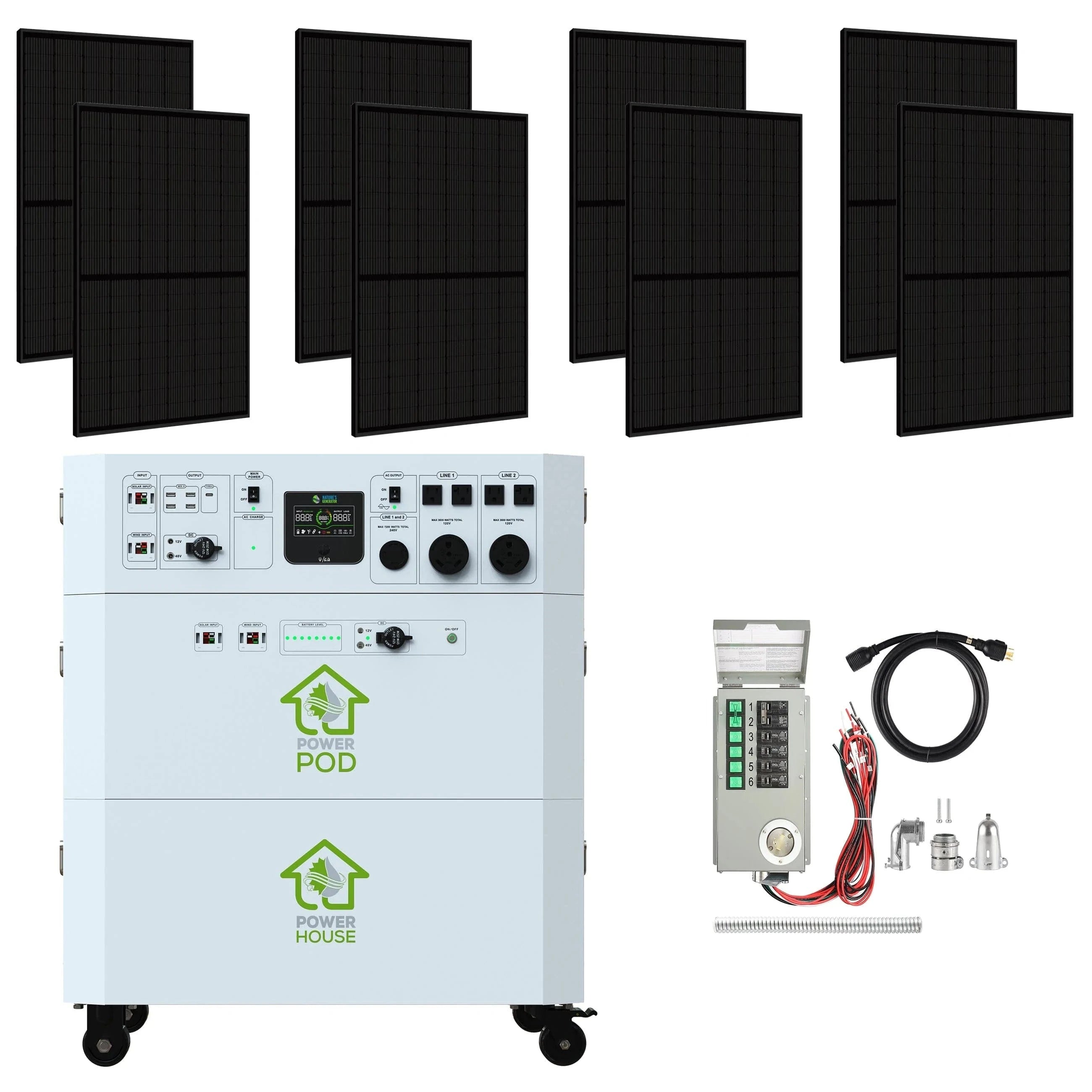Nature’s Generator Powerhouse Platinum Plus PE System – AllProGenerators