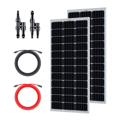 Image of Rich Solar 200 Watt Solar Kit for Solar Generators Portable Power Stations