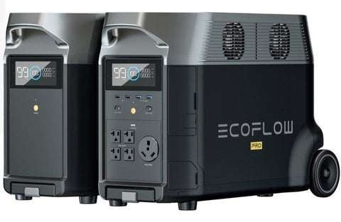 Image of EcoFlow DELTA Pro Portable Power Station With Delta Pro Extra Battery