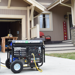 DuroMax XP12000EH 12000-Watt Portable Hybrid Gas Propane Generator "The Beast"