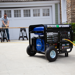 DuroMax XP12000EH 12000-Watt Portable Hybrid Gas Propane Generator "The Beast"