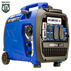 DuroMax XP2300iH 2300-Watt 80cc Dual Fuel Digital Inverter Hybrid Portable Generator with CO Alert