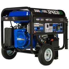 DuroMax XP4850HX 4,850-Watt 210cc Dual Fuel Gas Propane Portable Generator with CO Alert