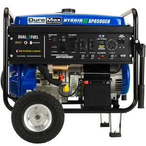 Electric Start Dual Fuel Hybrid Portable Generator