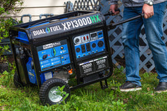 Duromax XP13000HX Watt Dual Fuel Portable Generator with CO Alert