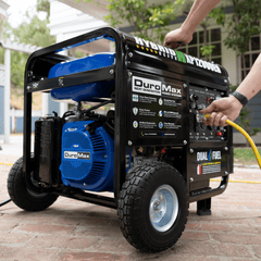 DuroMax XP12000EH 12000 - Watt Portable Hybrid Gas Propane Generator "The Beast" - AllProGenerators