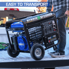 DuroMax XP12000EH 12000 - Watt Portable Hybrid Gas Propane Generator "The Beast" - AllProGenerators