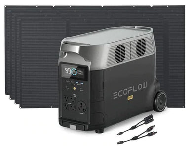 EcoFlow DELTA Pro with 400W Solar Panel plus a FREE Camping Light and Solar Angle Guide