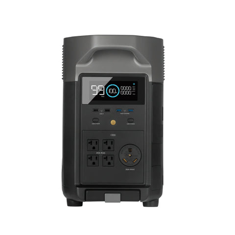 Image of EcoFlow DELTA Pro + 220W Solar Panel + Bag + MC4 Extension Cable + Remote Control