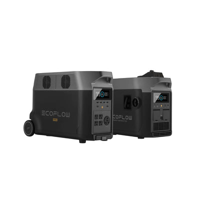 EcoFlow DELTA Pro with Gas Smart Generator and Adapter