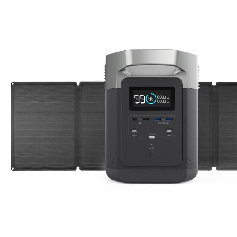 EcoFlow DELTA 1300 Solar Generator & Panel  1800 WATT Complete Power System