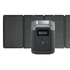 EcoFlow DELTA 1300 with 160W Solar Panel Complete Solar Power System