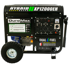 DuroMax XP12000EH 12000-Watt Portable Hybrid Gas Propane Generator "The Beast"