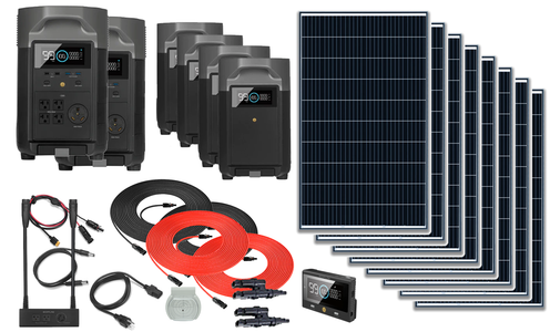 Ecoflow Delta Pro X2 - 21.6KWH and 2,680 Watts of Solar Complete Solar Generator