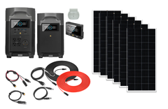 EcoFlow DELTA Pro 7.2 KWH System & 400 to 1600 Watts of Solar