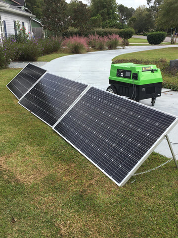 Image of Clean Green Solar Machine  7,200w Solar Generator 12kWh Inlighten unit with 12kWh Boost attachment & Solar Panels
