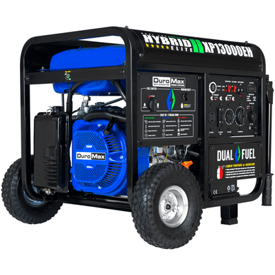 DuroMax XP13000EH dual fuel generator front view
